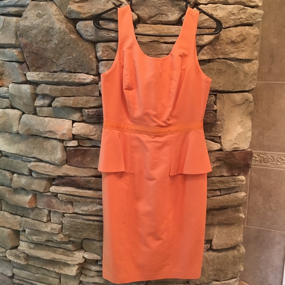 The Limited peach dress. Worn once. Size 4.